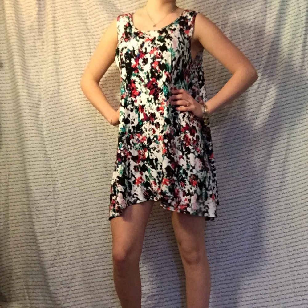 Short colorful dress